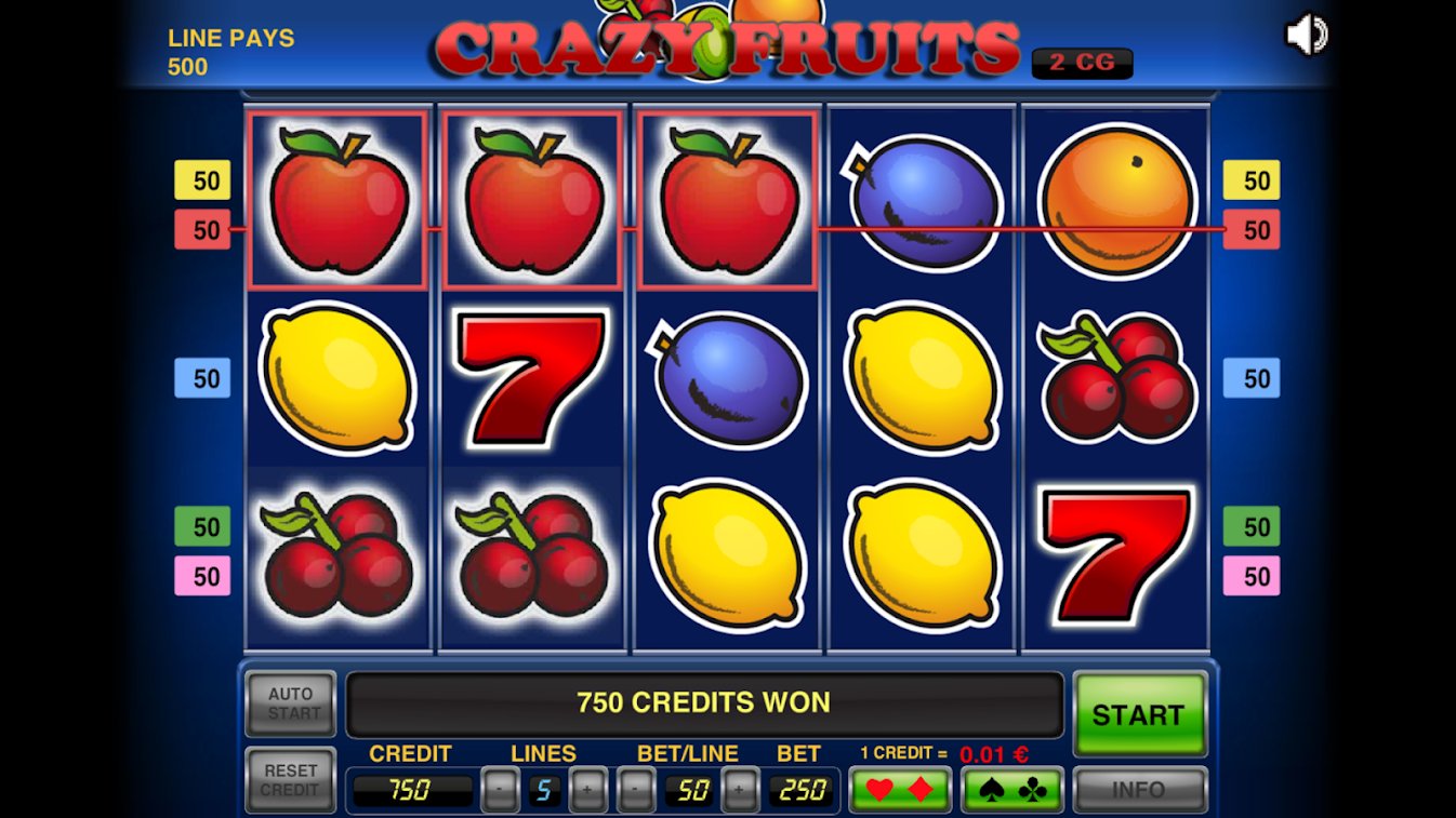 Crazy Fruits Бесплатно